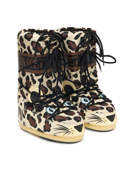 Moon Boot Škornji za sneg Moon Boot Mb Icon Animal 80D3400300 Rjava