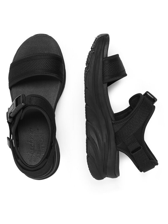 Skechers Босоніжки Skechers D'LUX WALKER 119824 BBK Чорний