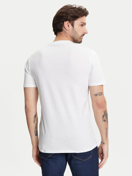 Guess Guess Marškinėliai M5YI44 KBW41 Balta Regular Fit