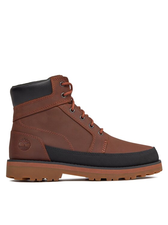 Timberland Turistická obuv Timberland Courma Kid Boot W/ Rand TB0A62WNF131 Hnědá