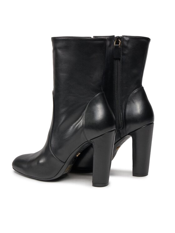 Stuart Weitzman Bokacsizma Stuart Weitzman Vida 100 Zip Bootie SG232 Fekete