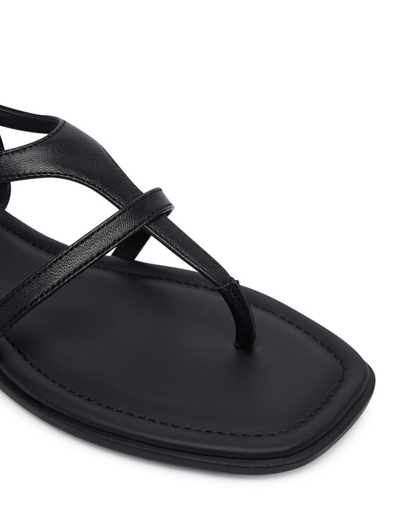 Tommy Hilfiger Sandały Tommy Hilfiger Th Buckle FW0FW09367 Czarny
