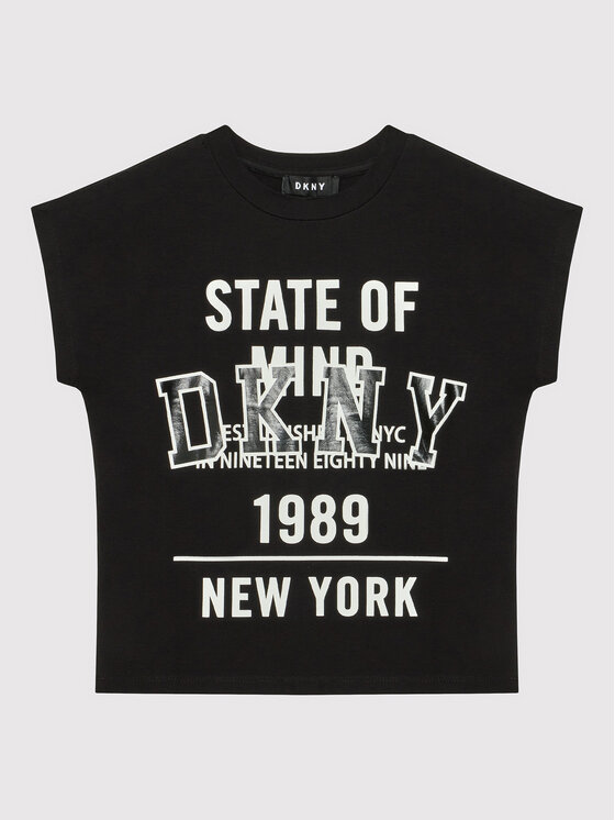 DKNY DKNY Футболка D35S01 M Чорний Relaxed Fit