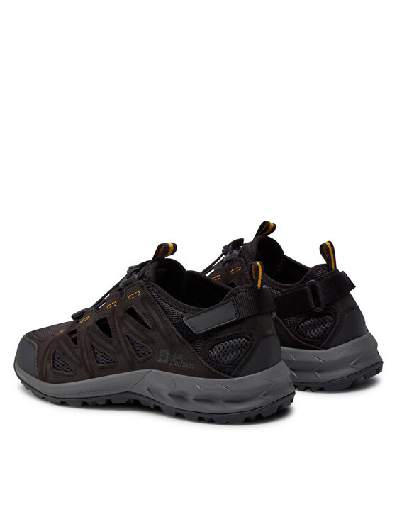 Jack Wolfskin Трекінгові черевики Jack Wolfskin Woodland 2 Hybrid Low M 4051301 Чорний