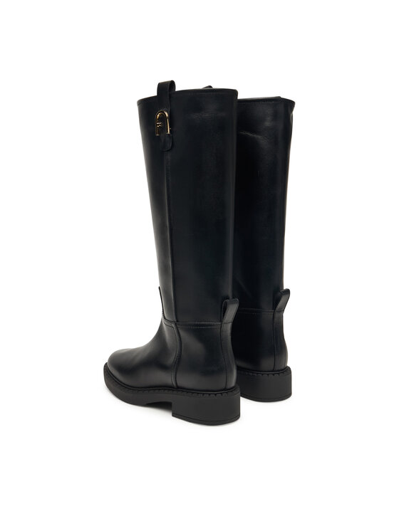 Furla Kozačky Furla New Legacy YK12FNL-BX4223-O6000-1-007-20-AL-3600 S Černá