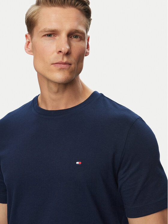 Tommy Hilfiger Tommy Hilfiger Camiseta Ess Seasonal MW0MW39995 Azul marino Regular Fit