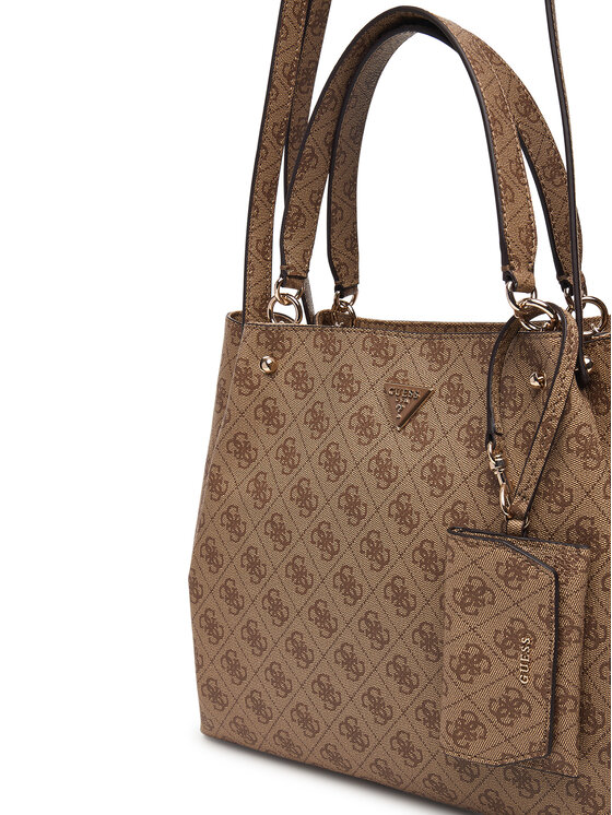 Guess Kabelka Guess Lorella Logo HWSG24 84230 Tmavo béžová