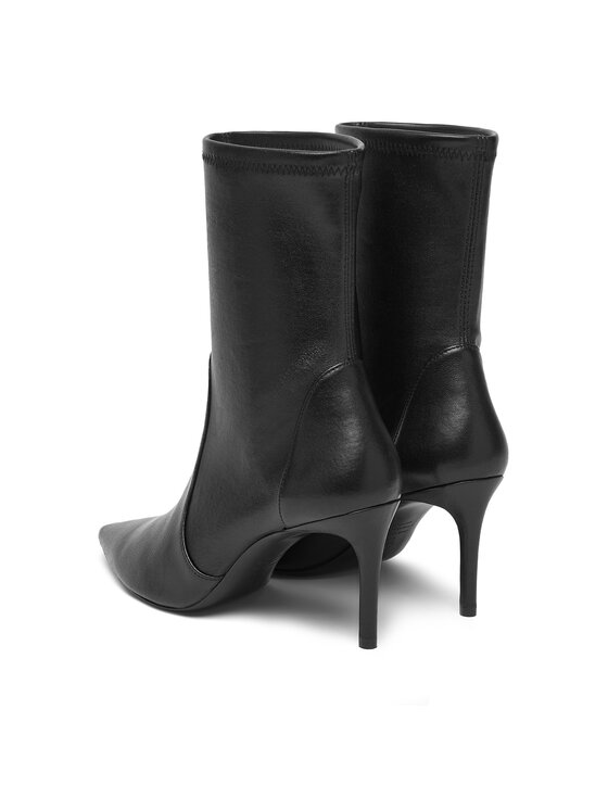 Stuart Weitzman Ботильйони Stuart Weitzman Stuart Power 75 SJ974 Чорний