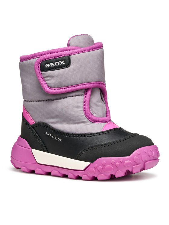 Geox Snehule Geox B Trekkyup B Ab B566MA 054FU C0017 S Čierna