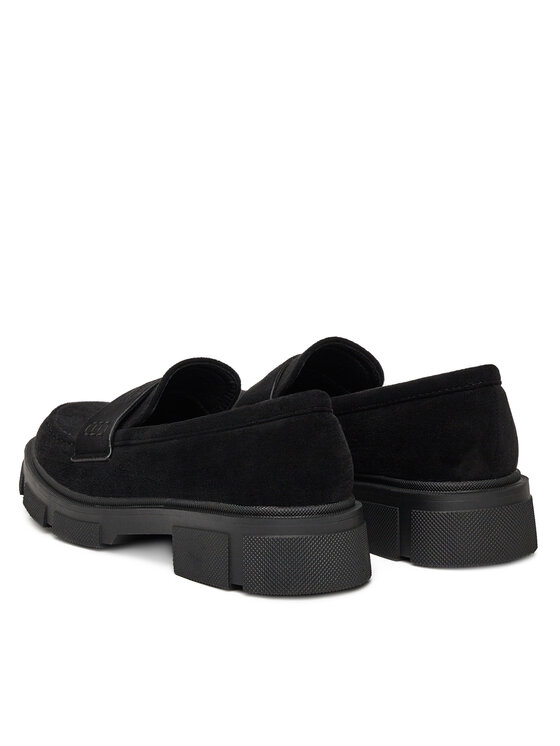 DeeZee Loafersy DeeZee LZP01 Černá