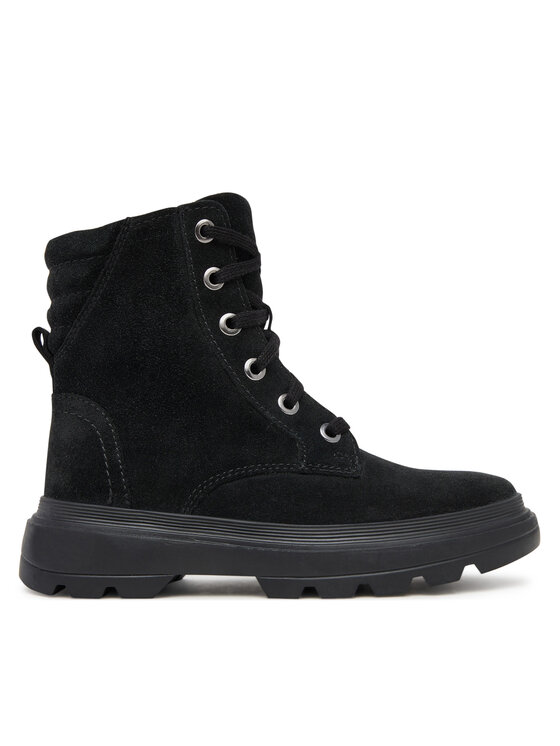 Geox Botine Geox J Kiddartah Wpf J56NDA 00022 C9999 S Negru