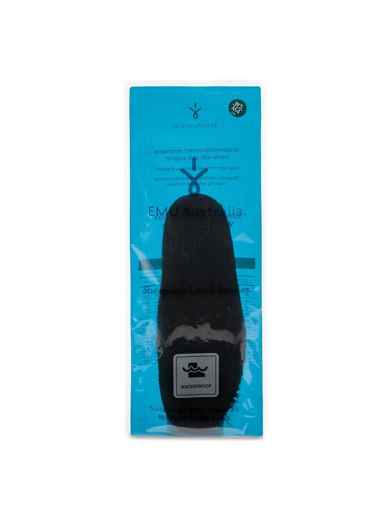 EMU Australia Termikus talpbetét EMU Australia Sheepskin Lined Insoles Fekete