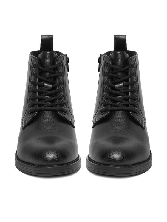 Lanetti Šnurovacia obuv Lanetti CEO-STERN-01S MI08 Čierna