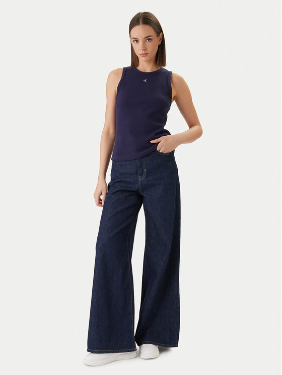 Calvin Klein Jeans Calvin Klein Jeans Top LV047F232G Violeta Slim Fit