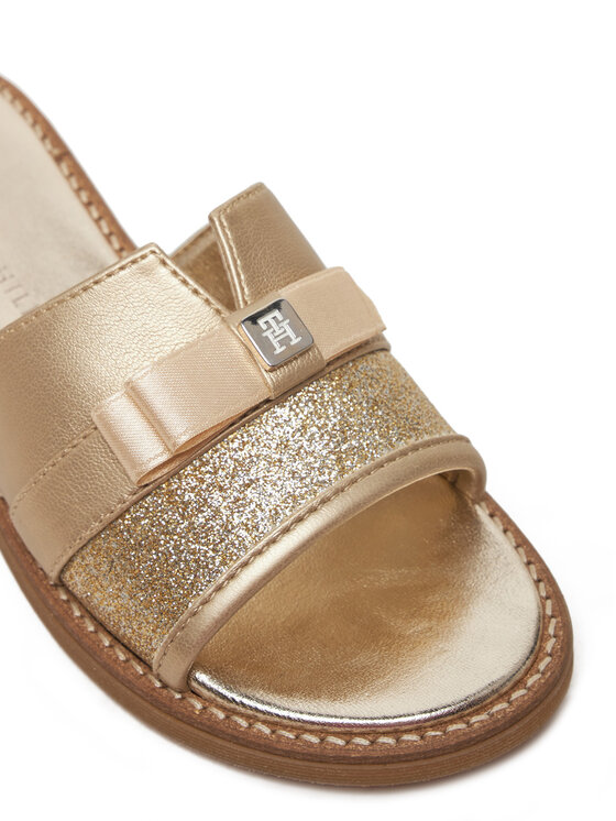Tommy Hilfiger Nazouváky Tommy Hilfiger Sandal T4A2-33942-0572 M Zlatá