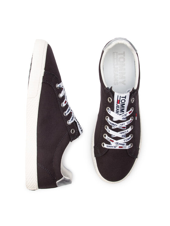 Tommy Jeans Гуменки Tommy Jeans Casual Sneaker EN0EN00602 Тъмносин