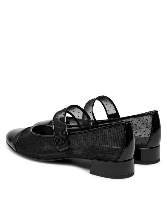 Tory Burch Balerini Tory Burch Cap-Toe Mary Jane 162496 Negru