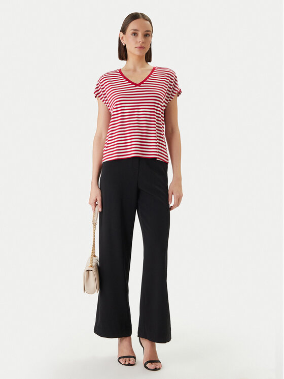 Morgan Morgan Camiseta 261-DIVA Rojo Regular Fit