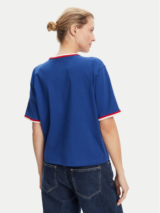 Guess Jeans Guess Jeans Футболка W5YI19 K8HM0 Голубий Regular Fit