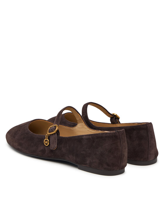 MICHAEL Michael Kors Балеринки MICHAEL Michael Kors Nellie 40F6NLFP1S Кафяв