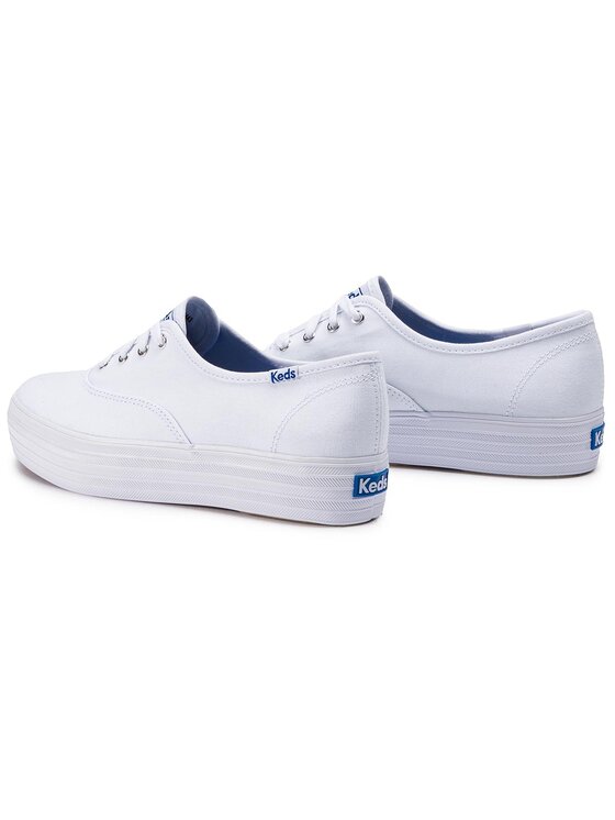 Keds Tenis superge Keds Triple WF49946 Bela