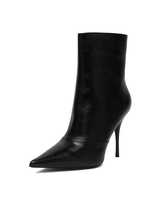 Eva Minge Bokacsizma Eva Minge EO-LT26157S-T0506-2 Fekete