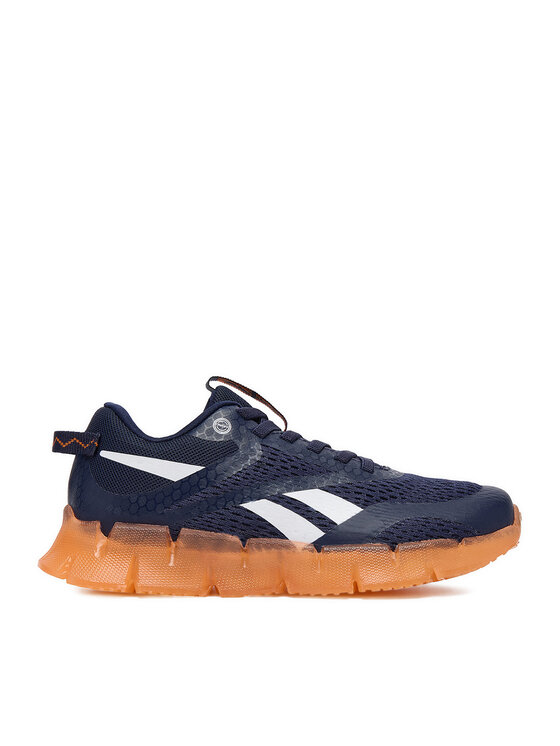 Reebok Sneakersy Reebok EO-ZIG N GLOW 3 ELASTIC LACE 100272213 Tmavomodrá