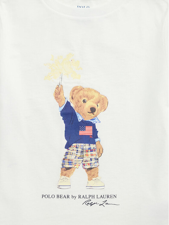 Polo Ralph Lauren Polo Ralph Lauren Marškinėliai 322979103002 Balta Regular Fit