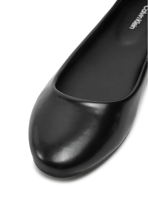 Calvin Klein Balerinke Calvin Klein Round Ballerina HW0HW02449 Crna