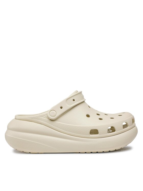 Crocs Шльопанці Crocs Classic Crush Clog 207521 Бежевий