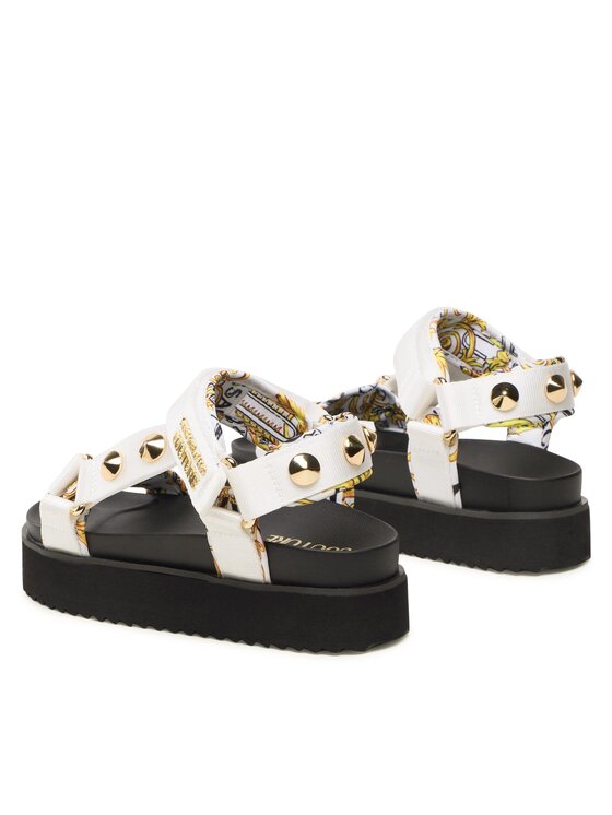 Versace Jeans Couture Sandales Versace Jeans Couture 74VA3SM2 ZS187 Balts