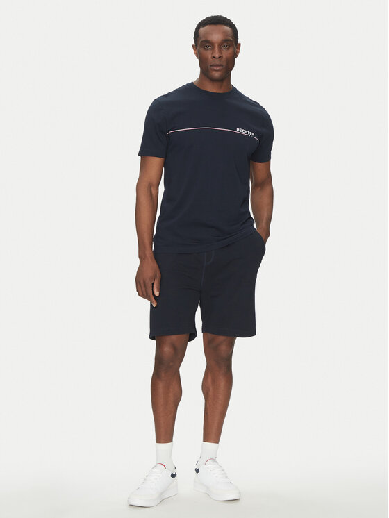Hechter Paris Hechter Paris T-shirt 75008 151919 Tamnoplava Regular Fit