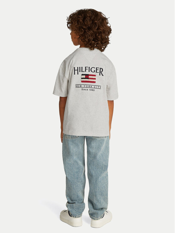 Tommy Hilfiger Tommy Hilfiger Póló KB0KB09531 S Szürke Regular Fit