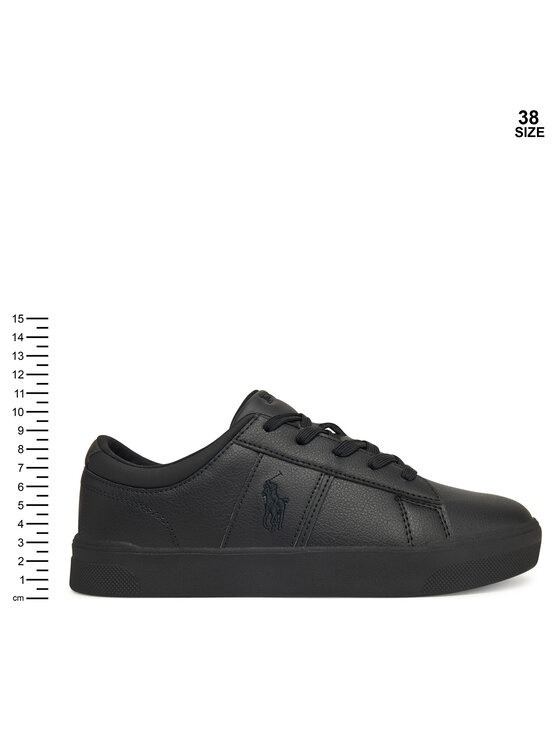 Polo Ralph Lauren Sneakersy Polo Ralph Lauren Frazier RL03418001 Čierna