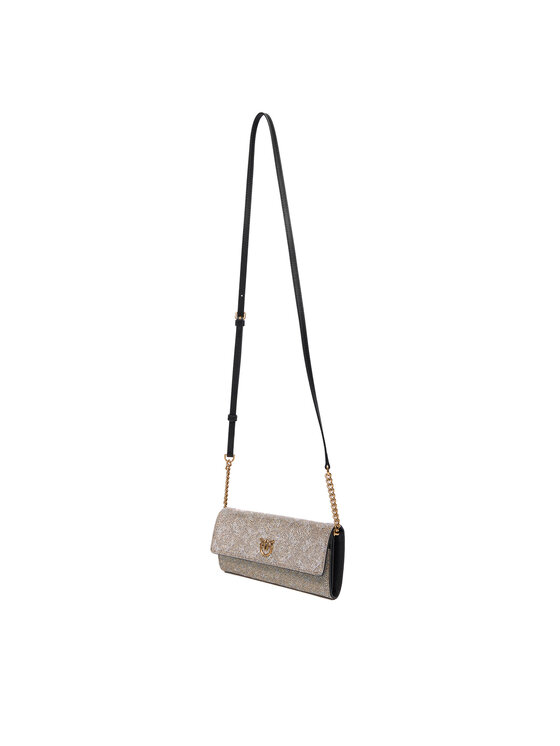 PINKO Дамска чанта PINKO Love Tiny Brids Wallet C AI 25-26 PCPL 103765 A20D Златист