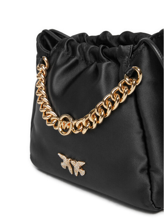 PINKO Geantă Pinko Atalanta Pouch . AI 24-25 PLTT 103534 A1WB Negru