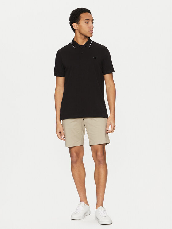 Calvin Klein Calvin Klein Polo K10K114141 Crna Regular Fit