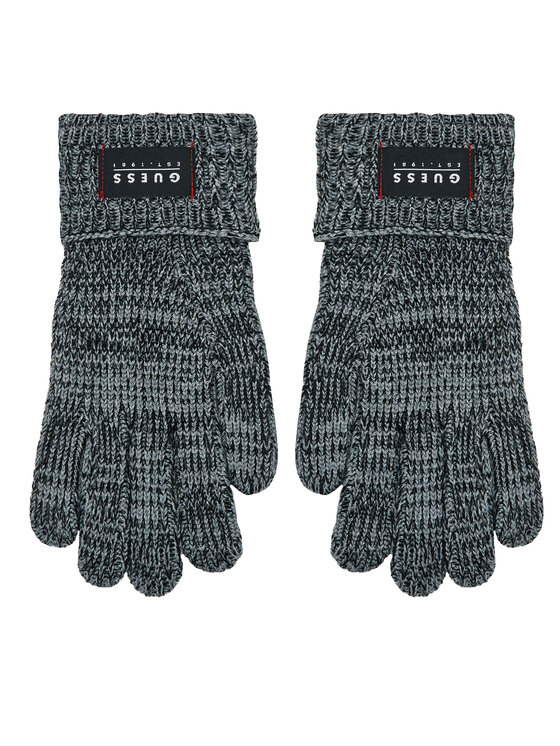 Guess Vīriešu cimdi Guess AM9335 POL02 Melns