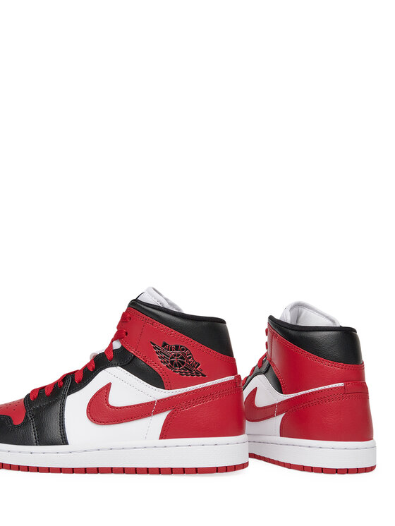 Nike Αθλητικά Nike Wmns Air Jordan 1 Mid BQ6472 079 Κόκκινο