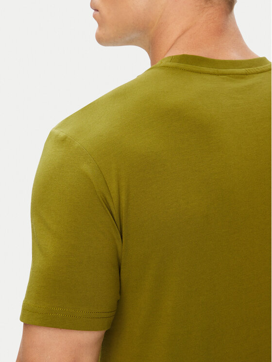 Napapijri Napapijri Camiseta Salis Ss NP0A4H8D Caqui Regular Fit