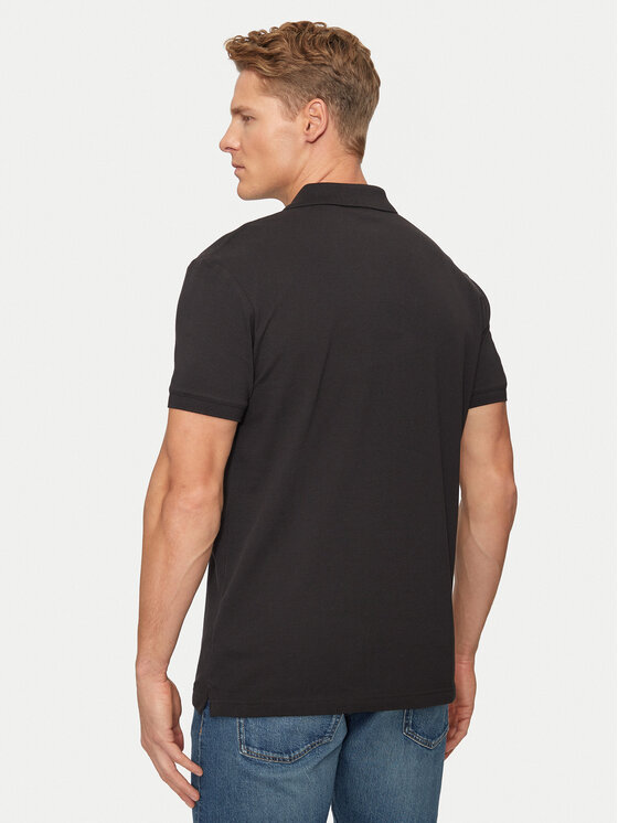 Calvin Klein Jeans Calvin Klein Jeans Polo majica Monologo J30J325664 Črna Regular Fit