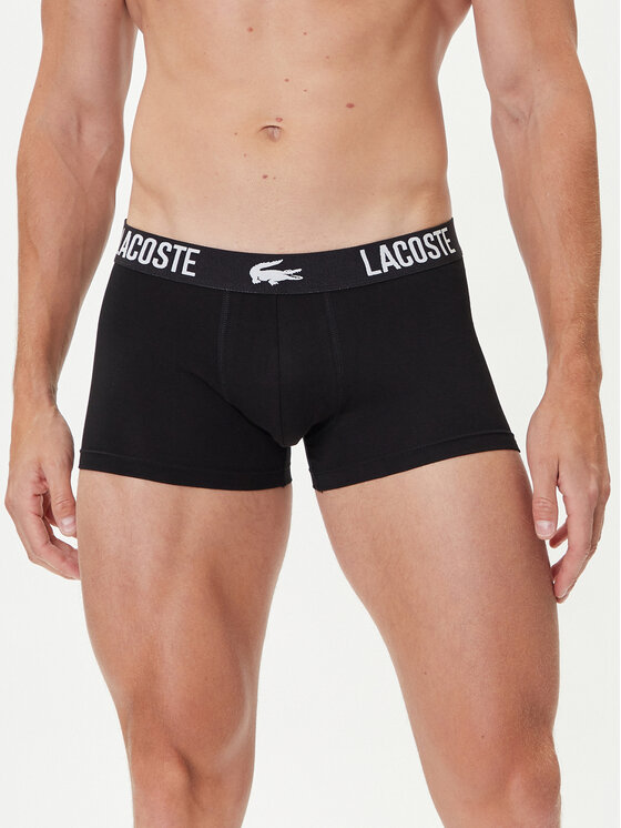 Lacoste Lacoste Conjunto de calzoncillos boxer 5H2393 Negro
