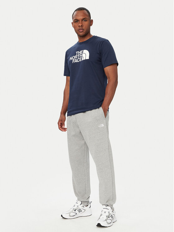 The North Face The North Face Marškinėliai Evolution Half Dome NF0A8B6J Tamsiai mėlyna Regular Fit