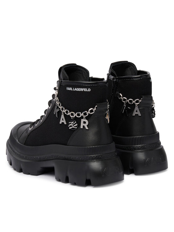 KARL LAGERFELD Μποτίνια KARL LAGERFELD Trekka KL43536S Μαύρο