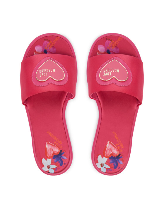 LOVE MOSCHINO Шльопанці LOVE MOSCHINO JA28232G0OJO0604 Рожевий
