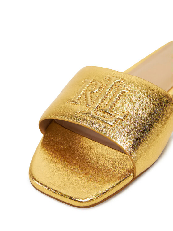LAUREN RALPH LAUREN Šlepetės LAUREN RALPH LAUREN 802970531002 Auksinė