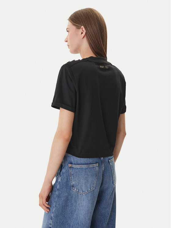 Guess Guess Camiseta W6GI06 K3018 Negro Relaxed Fit