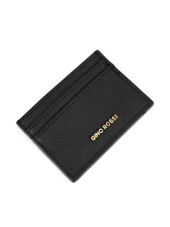 GINO ROSSI Etui za kreditne kartice GINO ROSSI QYL0023 Crna