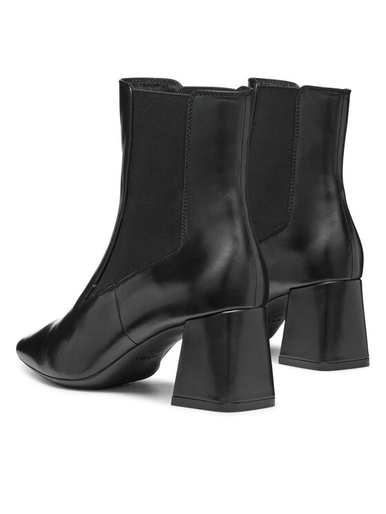Geox Škornji Geox D Giselda D36VCC 000TU C9999 Črna