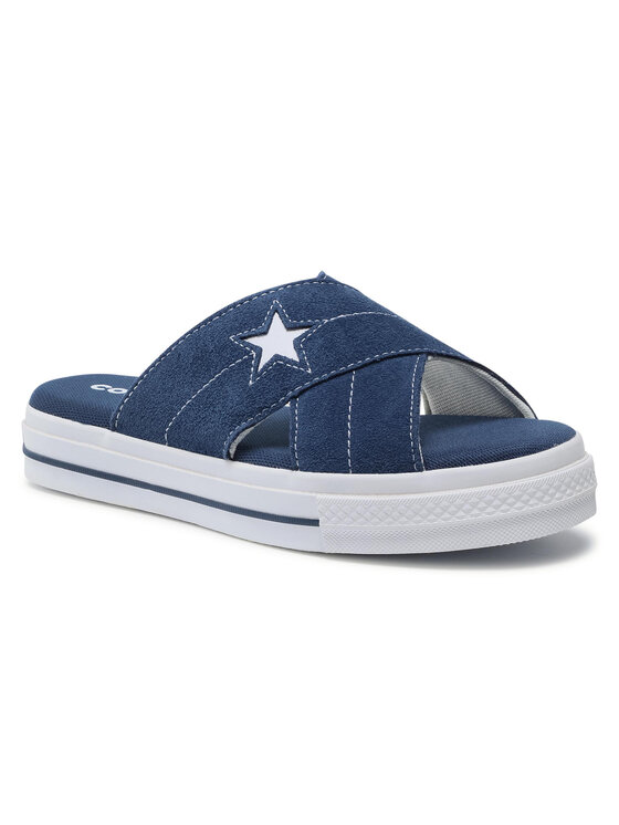 Converse Šlepetės Converse One Star Sandal Slip 564147C Tamsiai mėlyna